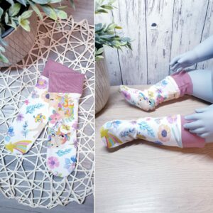 Baby Socken “Einhorn” (Größe 16-19 / 0 – 12 Monate)