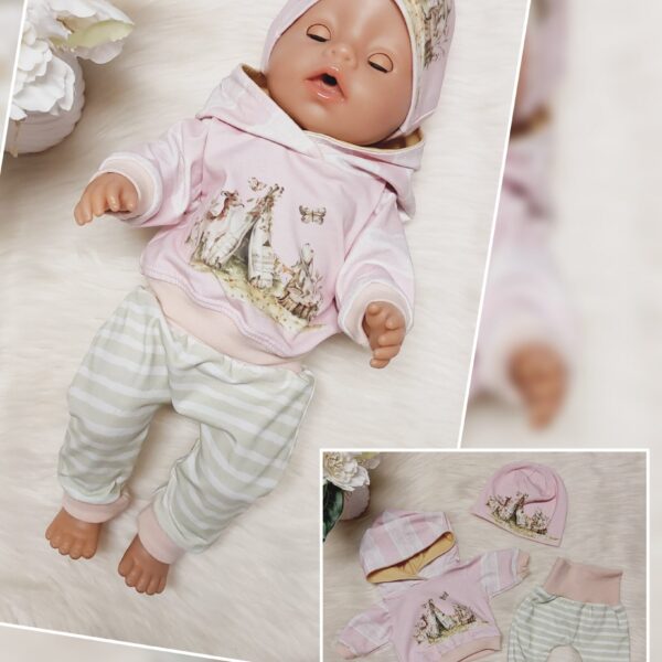 Puppen Set 3-tlg. „Waldtiere