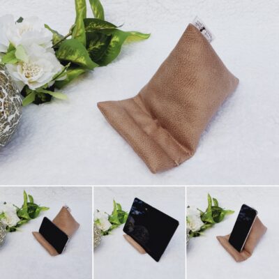 Multifunktionale Handy- / Tablet-Halterung Sitzsack – geeignet für alle Geräte, waschbar