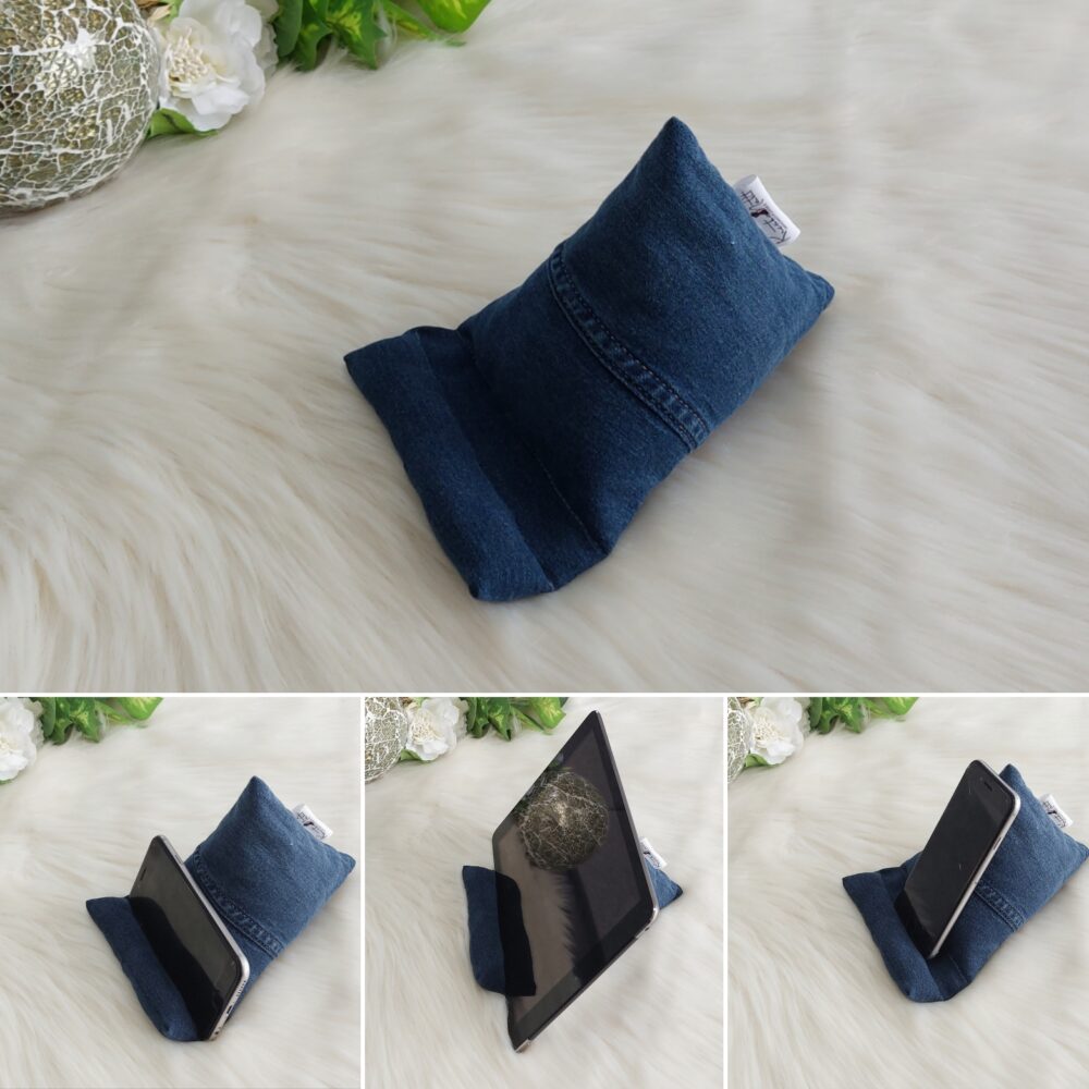 Multifunktionale Handy- / Tablet-Halterung Sitzsack – geeignet für alle Geräte, waschbar