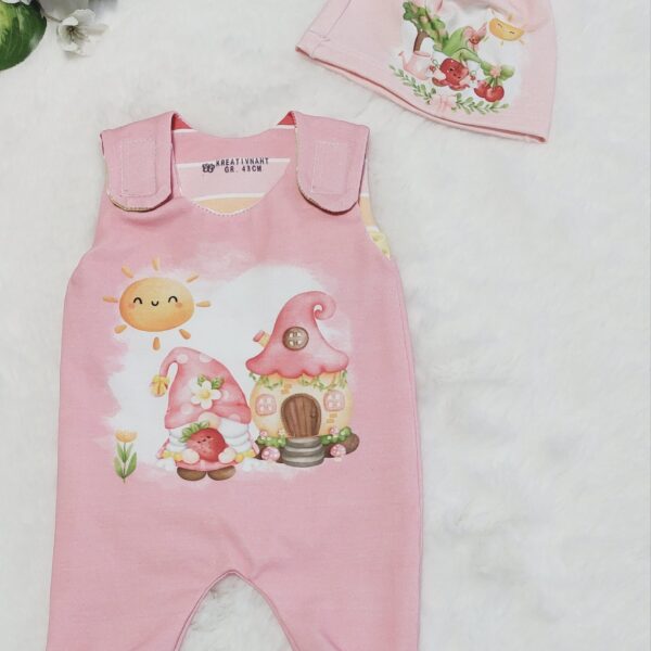 Puppen Latzhose / Strampler