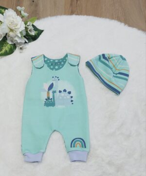Puppen Latzhose / Strampler