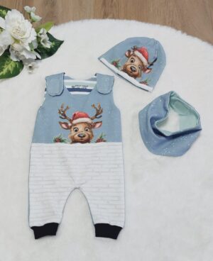 Puppen Latzhose / Strampler