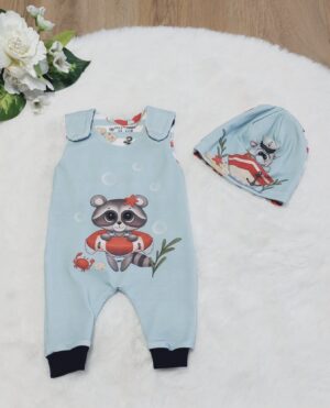 Puppen Latzhose / Strampler