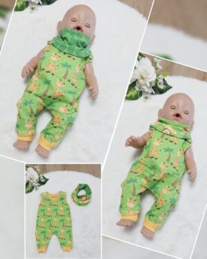 Puppen Latzhose / Strampler