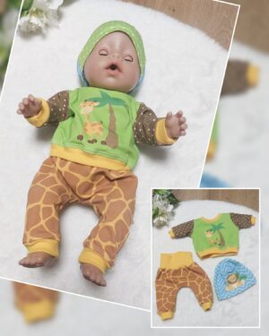 Puppen Pullover „Zootiere